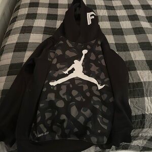 Black Hoodie with Jordan’s Logo